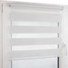 Deco4Me Double Roller Blind, No Drilling, 155 x 160 cm, White view 1
