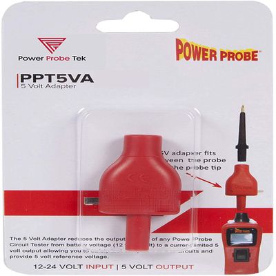 Power Probe PPT5VA 5V Current-Limited Adapter for PP3, PP3EZ, PP4, and Maestro