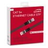 Speedlink Ethernet LAN Network Cable STP HQ (CAT 5e to CAT 5e, RJ45 Connector, 3 m), Black view 3