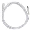 kenable DC Extension Cable 5.5 x 2.1 mm Male Plug to Female Socket, 3 m, White view 2