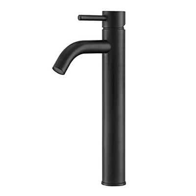 StoneArt Yaan 939228 Bathroom Basin Faucet, Single-Handle Mixer, Black Matte, 31 cm