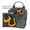 Spartan Zipper Pulls, Orange, 6-Pack view 4