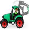 LENA 01624 Truckies Tractor, Sturdy Farm Toy Vehicle, Approx. 17 cm, for Ages 2+ view 2