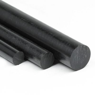 Polyamide PA6 Black Round Rod, 50 mm Diameter, 75 mm Length