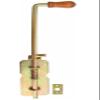 Spring Gate Bolt 470/14 mm, Yellow Zinc-Plated view 1
