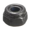 Alamor M3 x 0.5 mm Zinc-Plated Nylon-Insert Hex Lock Nuts, Black, 100 pcs view 4