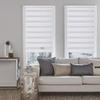 BelleMax Double Roller Blind, Clamp-Fix or Drilled, White, W 65 x H 230 cm view 2