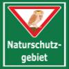 Melis-Folienwerkstatt Nature Reserve Sign with Owl, 60 x 40 cm, 3 mm Rigid Foam, Multiple Sizes/Materials, with Drill Holes view 1