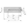 HECO MULTI-MONTI-plus – Hex Head with Attached Washer – 10 x 70 mm view 2