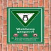 Melis-Folienwerkstatt Nature Reserve Sign – Forest Path Closed, 15 x 10 cm, 3 mm Aluminum Composite view 2