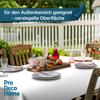 Smooth Solid-Color Oilcloth Tablecloth, Round/Oval, Size & Color Selectable, Round 130 cm, White Gloss view 3