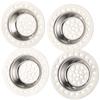 BadeStern Drain Strainer: 4-Pack Stainless Steel Strainers for Shower, Bathtub, Sink view 1