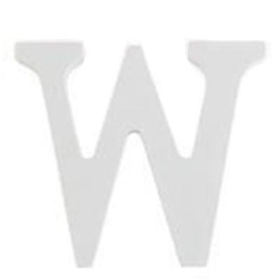 Worsendy Wooden Letter White