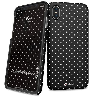 i-Paint Polka Dot Case for iPhone X