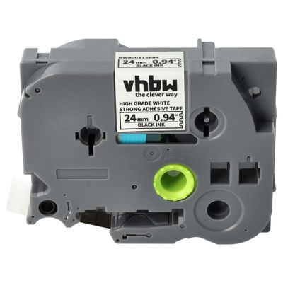 vhbw Label Tape Cassette Compatible with Brother PT PTE500