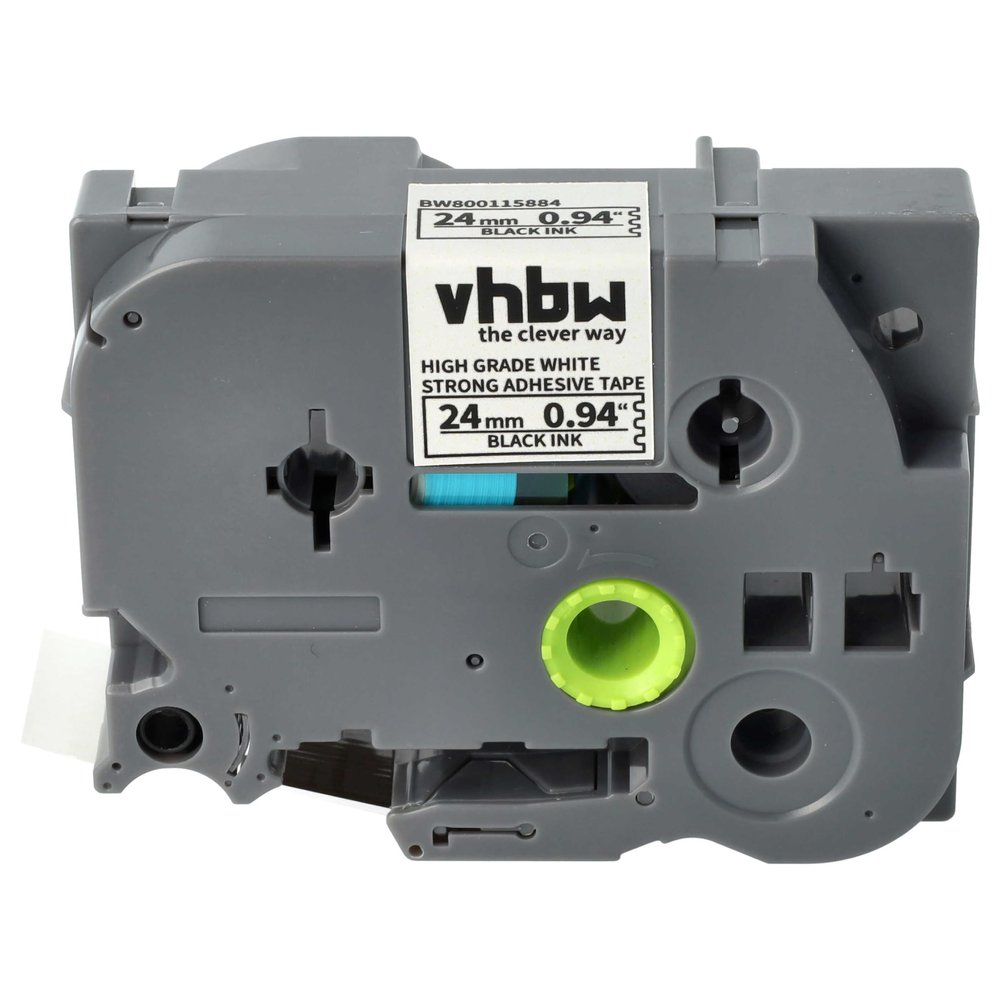 vhbw Label Tape Cassette Compatible with Brother PT PTE500