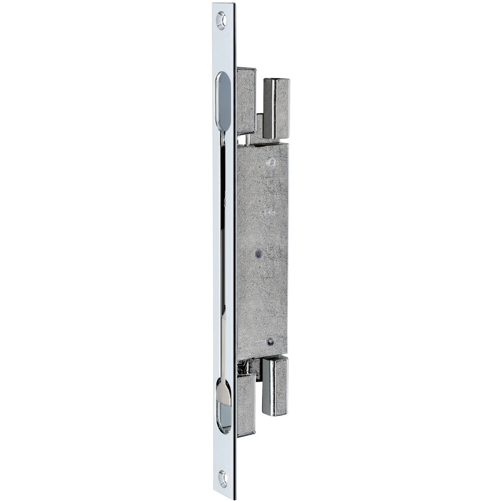 Double Bolt, 20 mm Throw, 285 x 22 x 2.7 mm, Galvanized Steel