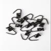 Rollmayer Curtain Track Gliders, 100-Piece, Black Pleat Hooks view 1