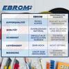EBROM H07V-U 2.5 mm Rigid Single-Core Wire, Green/Yellow, 50 m view 4