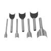 7-Piece Half-Round Leather Punch Set, 10–40 mm view 1