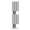 TMS PRO SHOP Complete Steel Guardrail Set, 2-Rail, 2.13 m, Surface-Mount, B-Profile, Item No. 40990 view 4