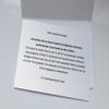 Kartenkaufrausch Nice Saying Christmas Card with Little Bird: 100% Christmas—Often 20% Is Enough, Festive Year-End Greeting for Family and Business view 2