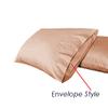 GyuLin 100% Cotton 300-Thread-Count Solid-Color Body Pillow Cover, Khaki, 20 x 72 in view 2
