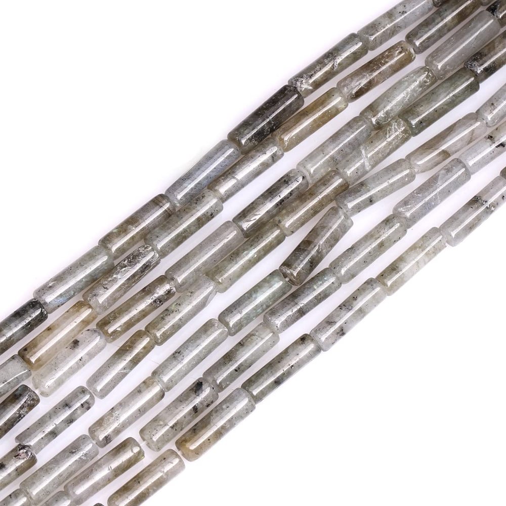 Amazonite Stone Beads, 6 x 8 mm, Blue, Faceted, for Jewelry Making, 38.1 cm Strand, Gray 4 x 13 mm, 4 x 13 mm