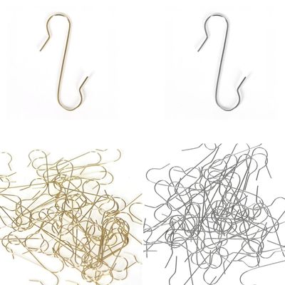 Btic Quick-Hanger Hooks, Silver/Gold, Pack of 1,000