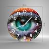 ARTTOR Modern Round Glass Wall Clock, 40 x 40 cm, Abstract/Other - 3172 view 4