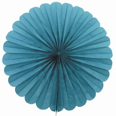 Creativery Paper Fan 35cm (Turquoise 340)