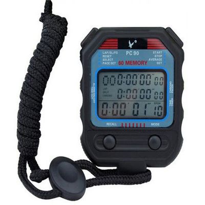 Cuzit PC90 Professional Digital Stopwatch with 60-Lap Memory