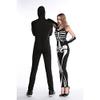 TuToy Halloween Skeleton Costume, Matching Couple Suits, Women's L view 2