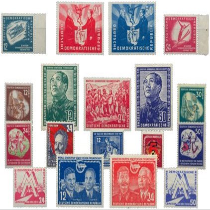 SAFE DDR Complete 1951 Year Set, Mint Never Hinged, Premium Quality