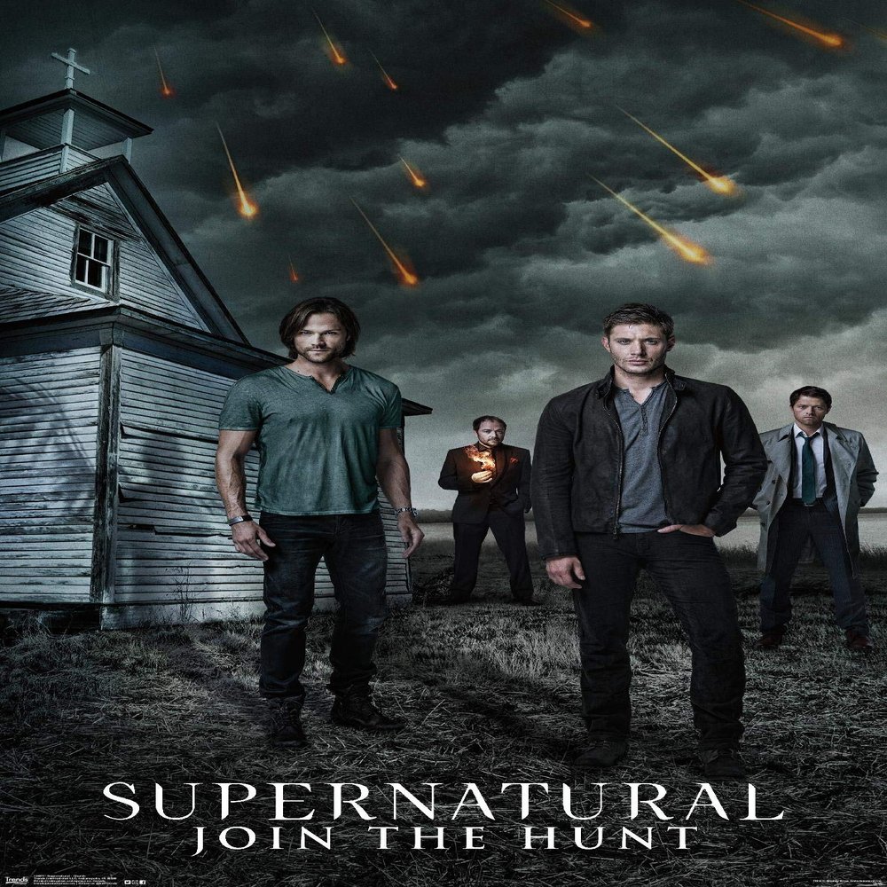 Trends International Supernatural Brothers Wall Poster, 22.375 x 34 in, Premium Unframed