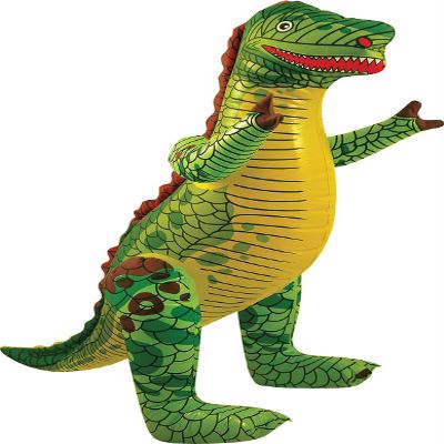 Onlyglobal Large Inflatable T-Rex Godzilla Jurassic Park Dinosaur Party Toy, 76 cm