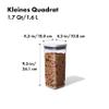 OXO POP Container, Airtight, 1.6 L for Muesli and More view 2