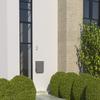 Manhattan Wall-Mounted Mailbox with Newspaper Compartment, Rust/Stainless Steel - Bravios view 3