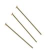 Magic and Arts Head Pins 2.5cm Gold-Plated Brass view 1
