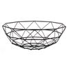 Present Time Diamond Cut Wire Basket - Metal - Black - 35 x H13 cm view 2