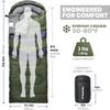 MalloMe Outdoor Sleeping Bag for Adults and Kids view 2