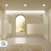 i-flair FIONA Walk-In Shower Screen 80 x 200 cm, 10 mm Nano-Coated Partially Satin-Finished Tempered Glass view 3