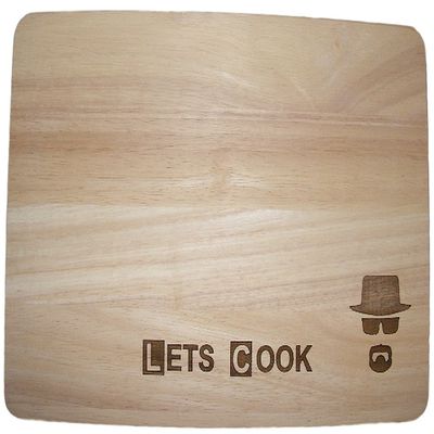 Heisenberg Breaking Bad Hardwood Cutting Board, Cheese Board, Placemat, Novelty