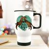 ilka parey wandtattoo-welt Insulated Mug with Otter Quote view 1
