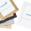 PHOTOLINI 8-Piece Solid Oak Wood Picture Frame Set with Acrylic Glass view 4