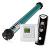 JULIUS MAYER JM45-250 Roller Shutter Motor, 25 Nm, SW60, with jarolift Sevenlogic Comfort Timer and TDRC 04 Remote view 1