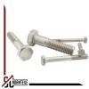 M6 x 40 Hex Bolts with Partial Thread, A2 Stainless Steel, 40-Pack view 2