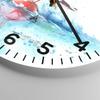 ARTTOR Modern Round Glass Wall Clock, 30 x 30 cm, Nautical Pastel – 3047 view 2