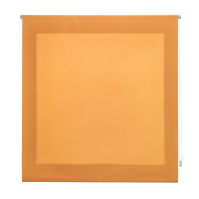 Uniestor Liso Light-Filtering Roller Blind, Orange, 120 x 175 cm (W x H)