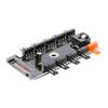 SATA 1-to-10 PWM Cooling Fan Hub, 4-Pin 12V view 2